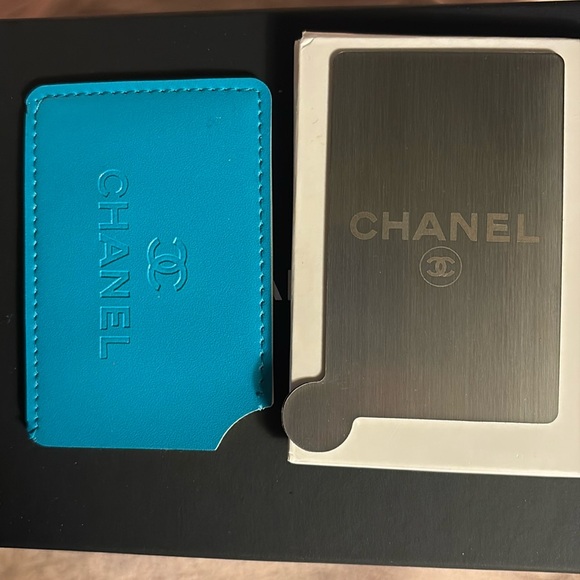 π³ πͺπ³ CHANEL CARD CASE WITH MIRROR π³πͺπ³ NWOT πͺπ³πͺ - Picture 5 of 16